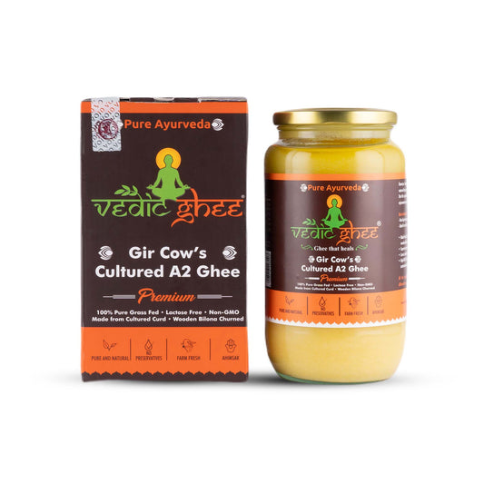 A2 Vedic Ghee Made from Gir Cows Milk