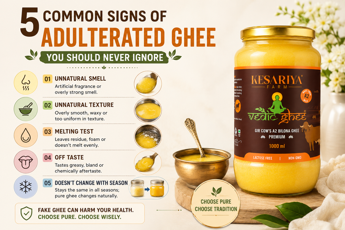5 Common Signs of Adulterated Ghee You Should Never Ignore
