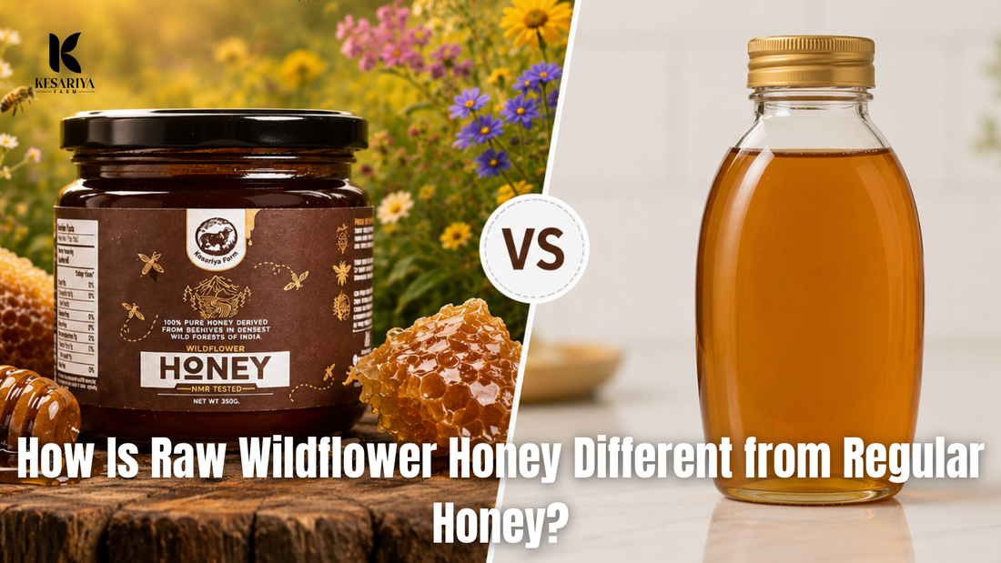 How Is Raw Wildflower Honey Different from Regular Honey2