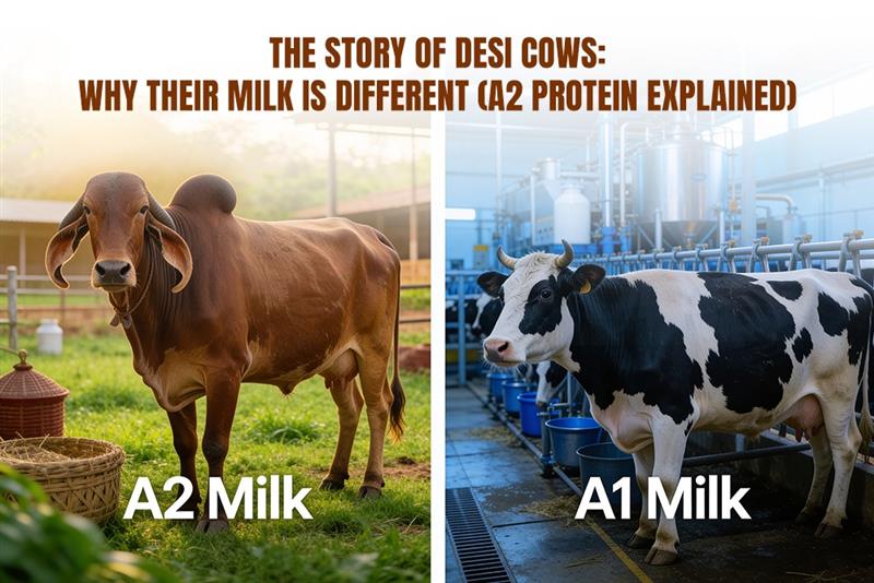 The Story of Desi Cows Kesariya Farm 