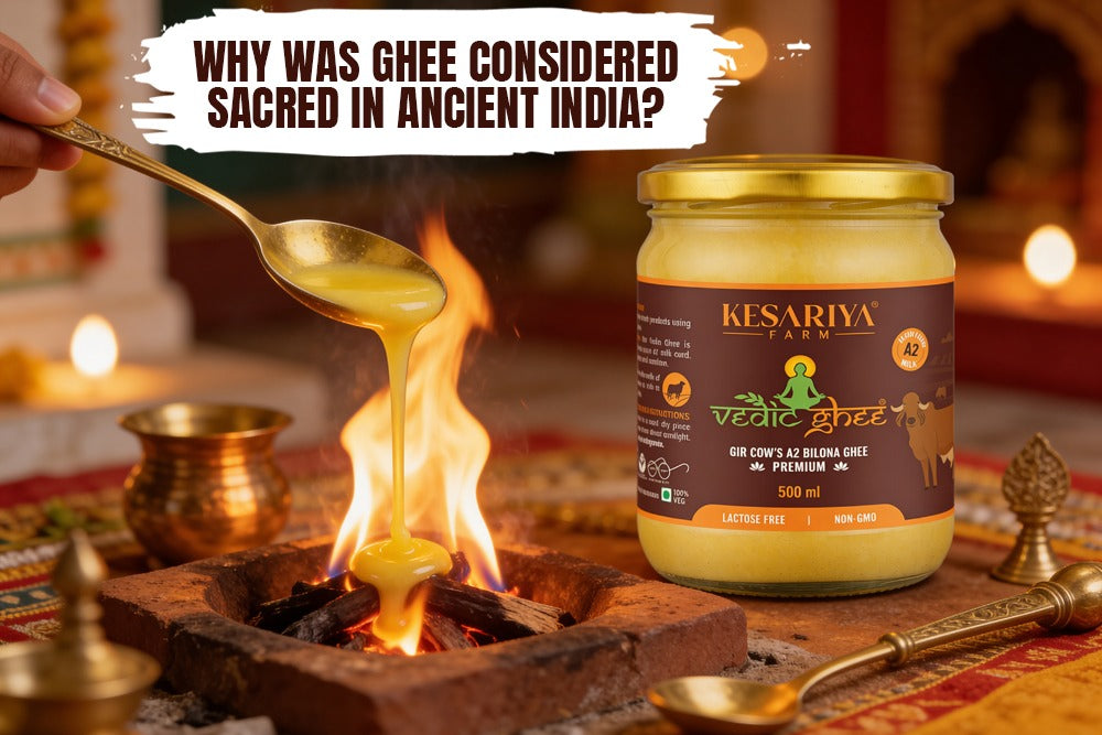 Why Was Ghee Considered Sacred in Ancient India?