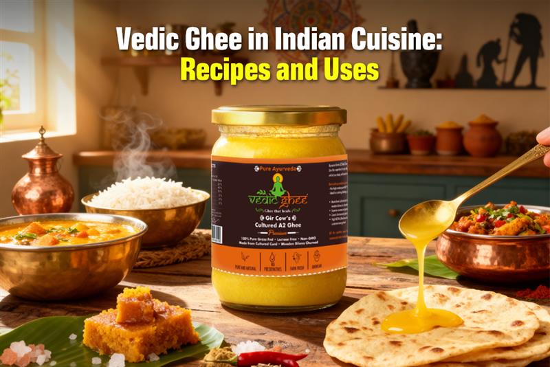 kesariya Farm's Vedic Ghee in Indian Cuisine