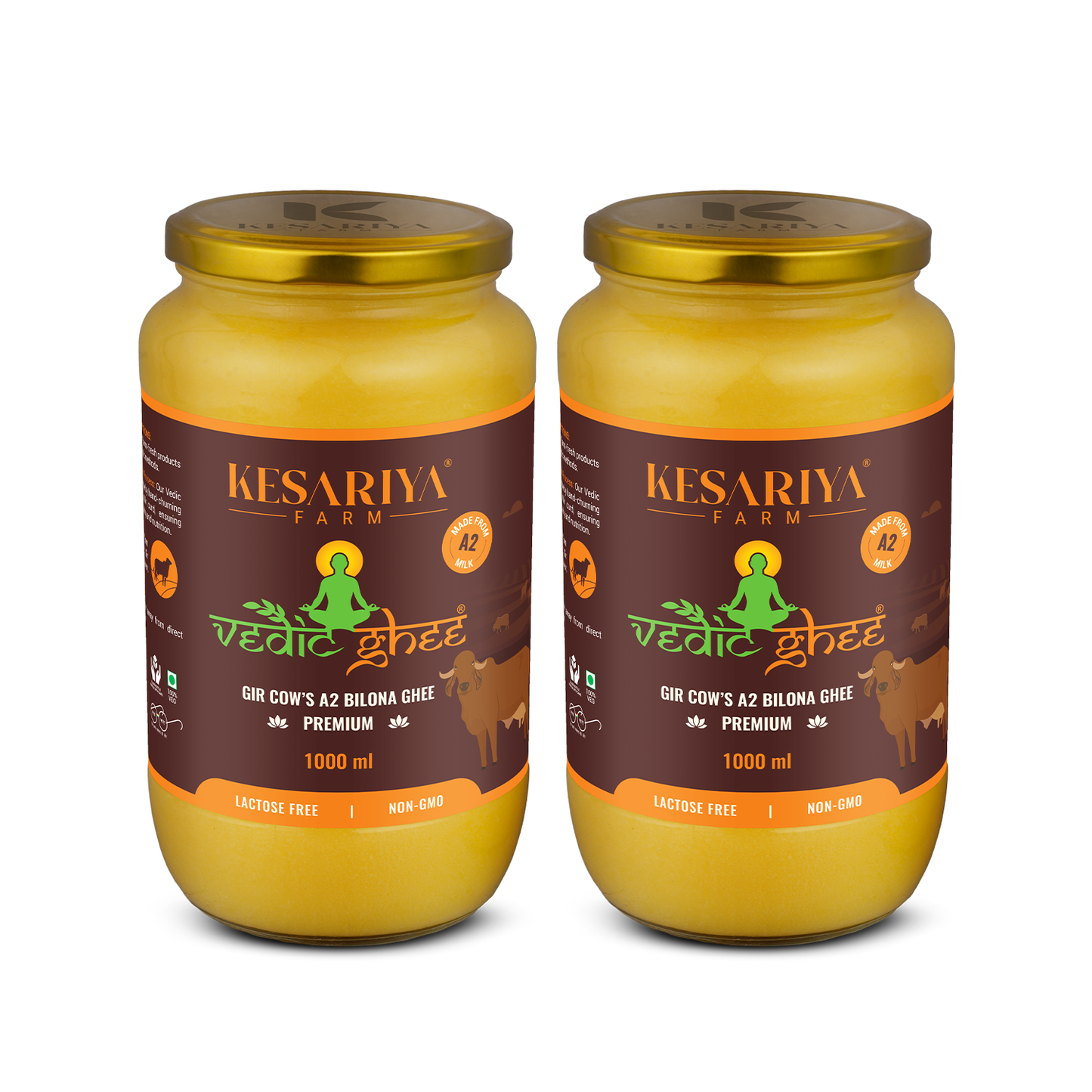 A2 Vedic Ghee Made from Gir Cows Milk