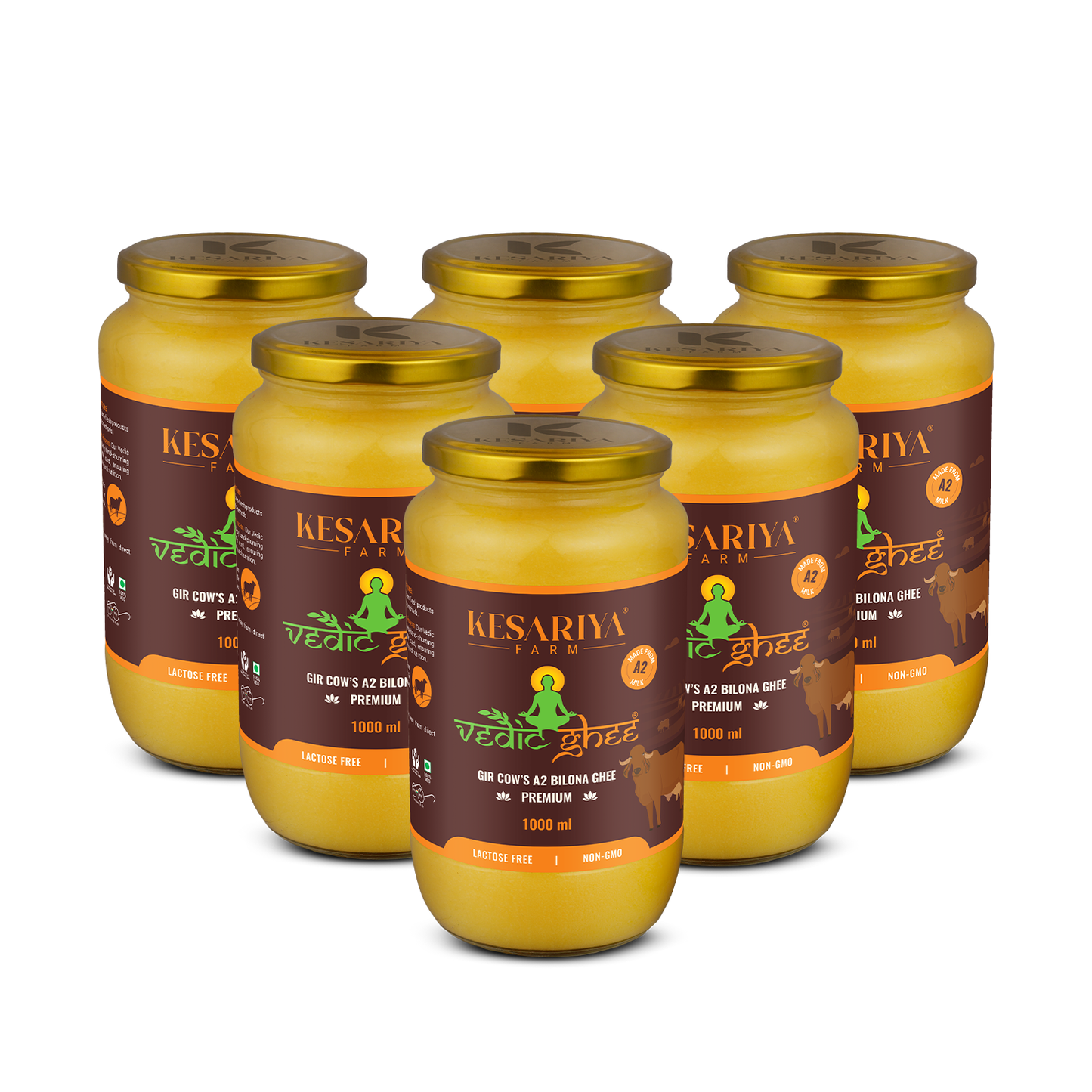 A2 Vedic Ghee Made from Gir Cows Milk