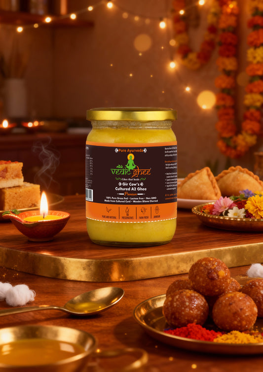 A2 Vedic Ghee Made from Gir Cows Milk