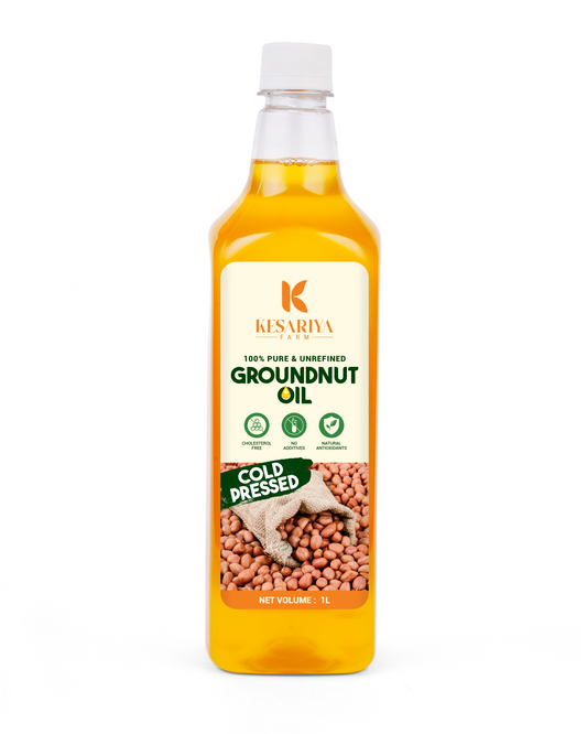 Cold Pressed Groundnut Oil 1 Liter