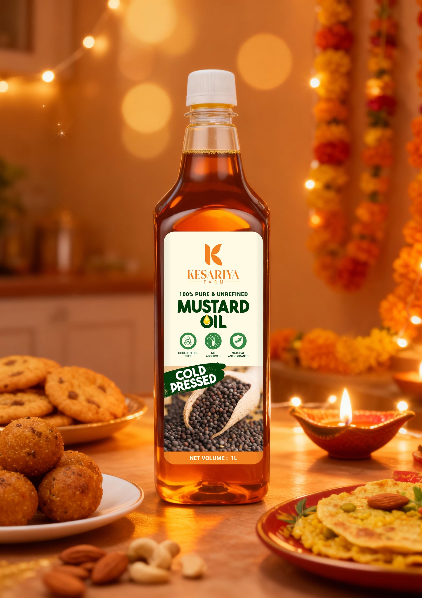 Cold Pressed Mustard Oil 1 Liter